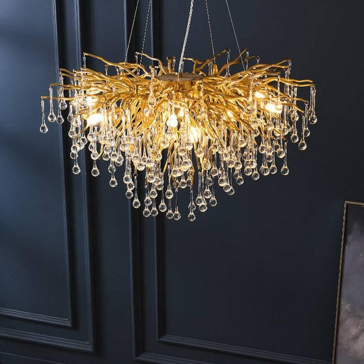 Antler Modern round Chandelier -60 CM