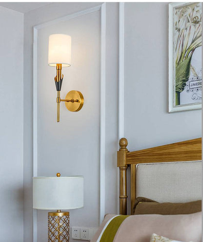 Gold Shade Wall Light
