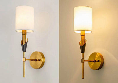 Gold Shade Wall Light