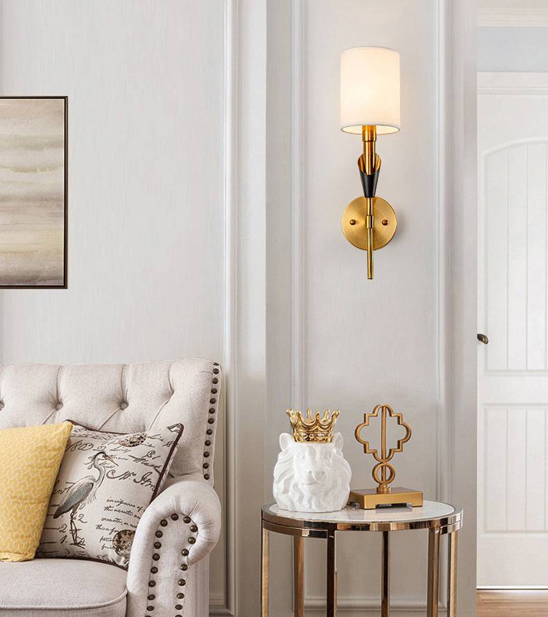 Gold Shade Wall Light