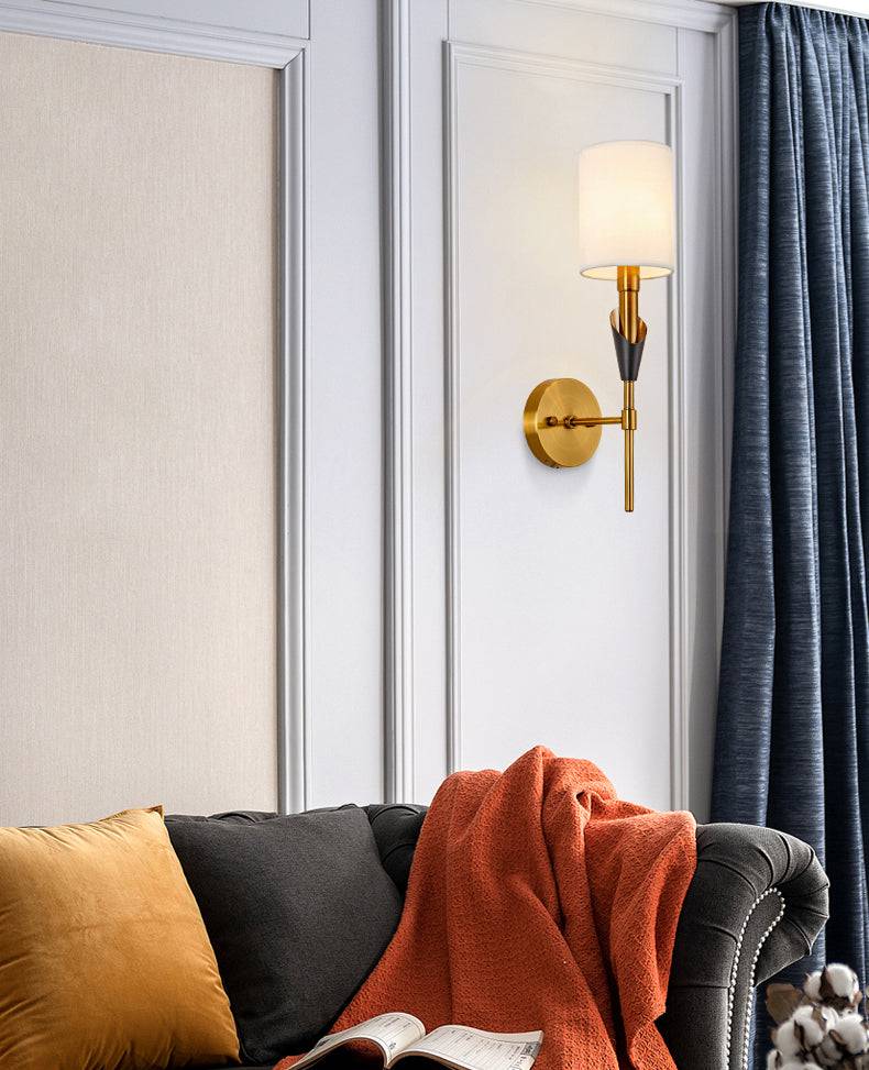 Gold Shade Wall Light