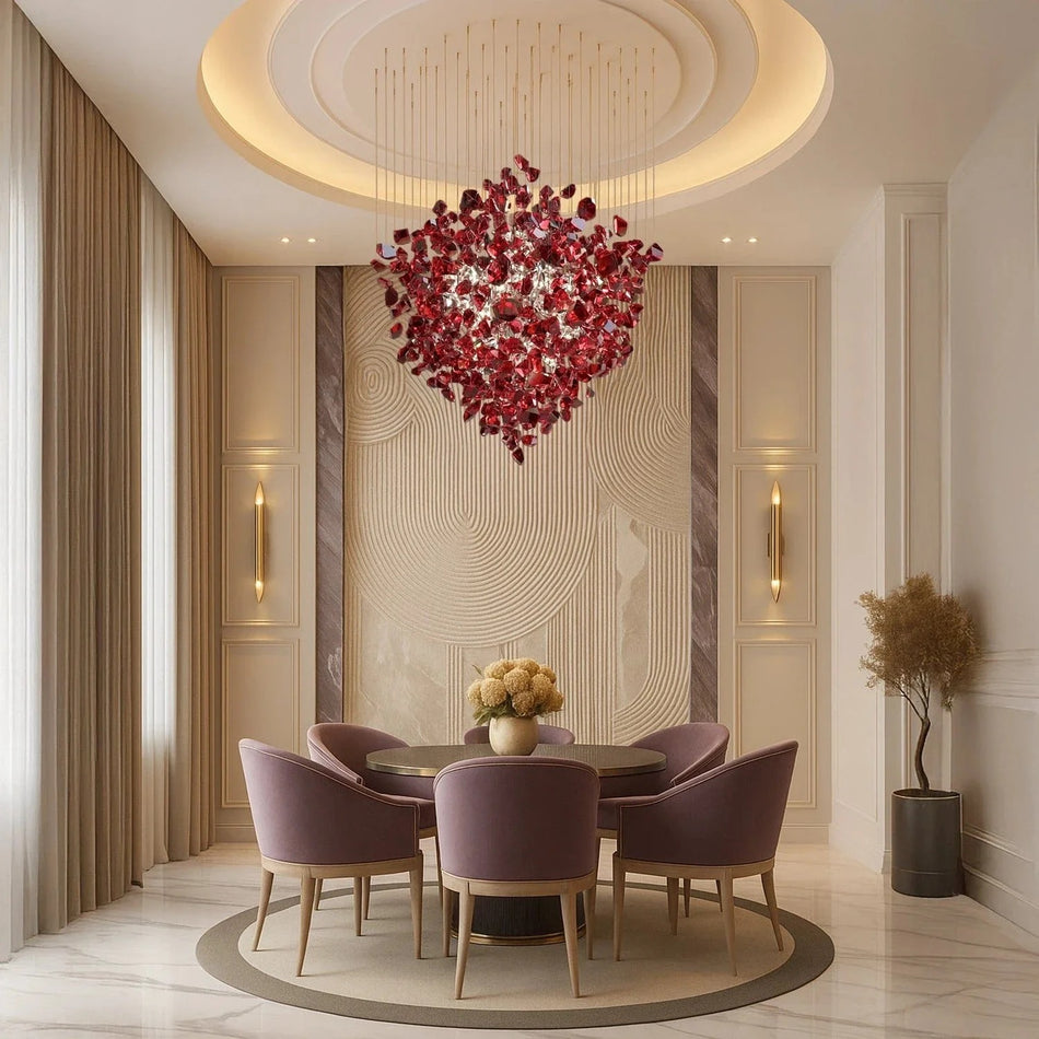 Nebula stone Chandelier