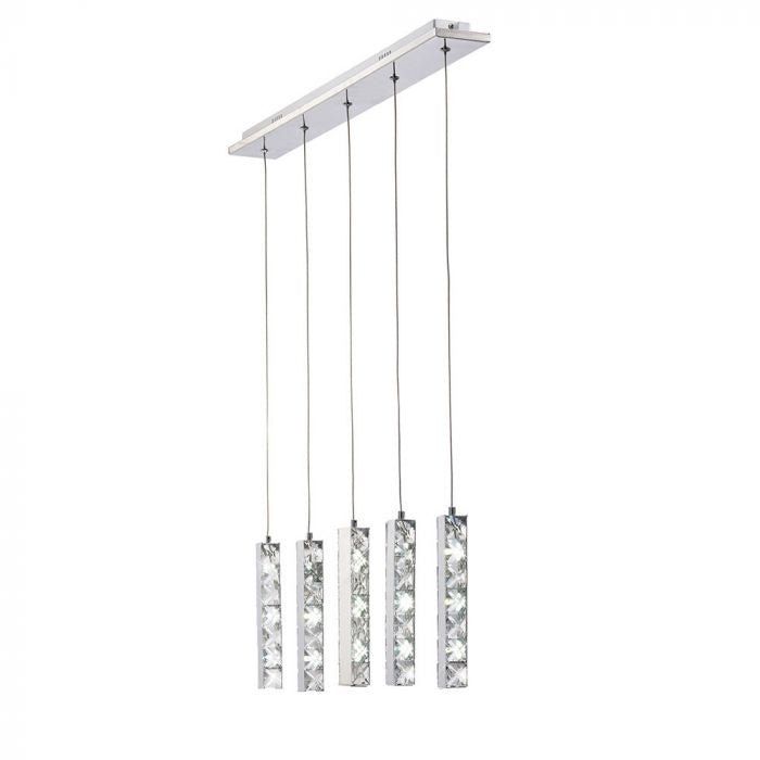 Linear Crystal Chandelier