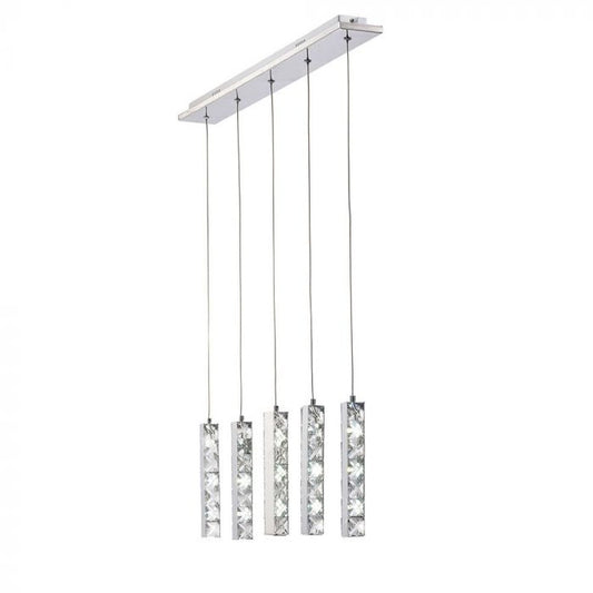 Linear Crystal Chandelier
