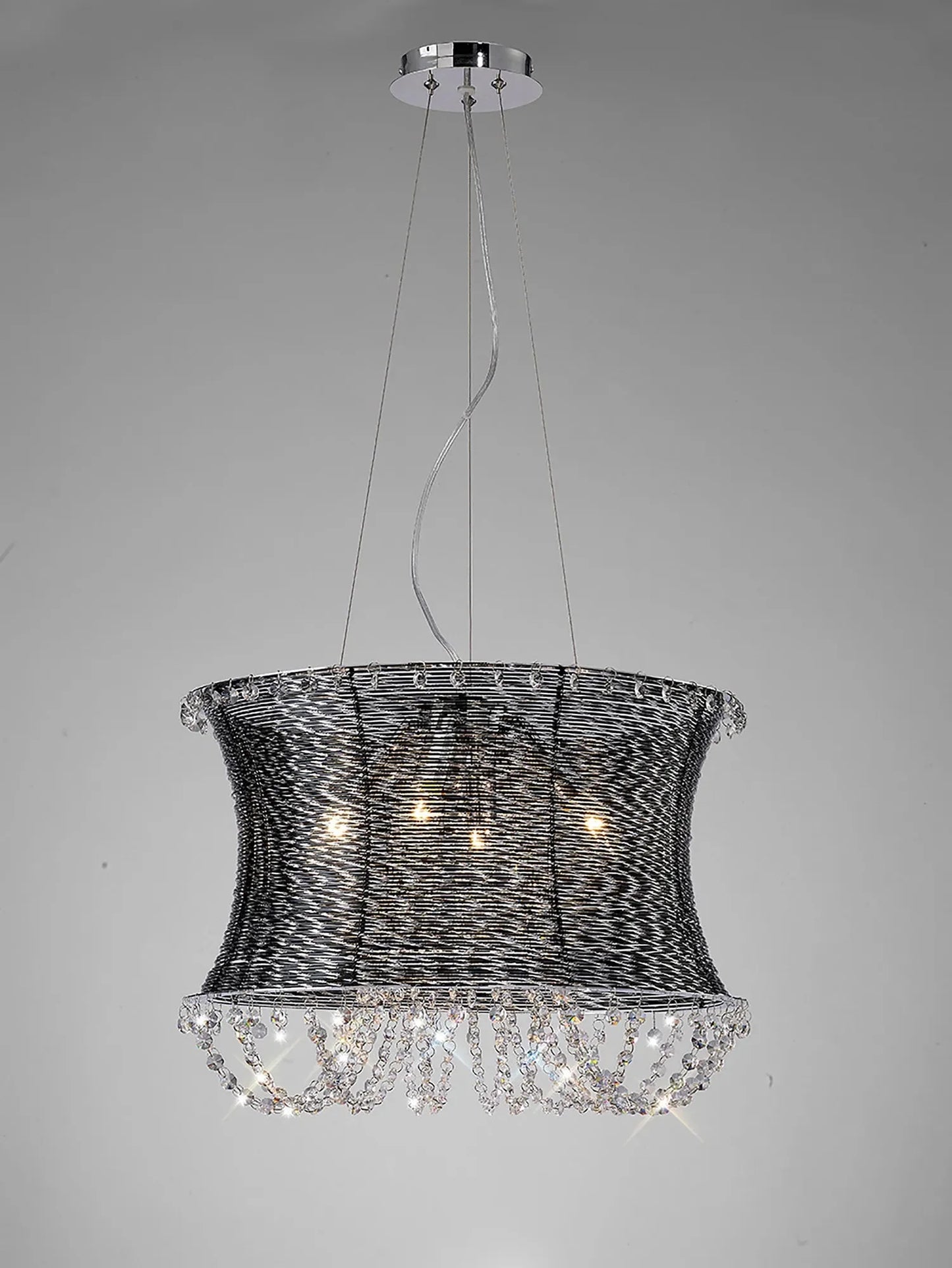 Round Crystal Chandelier