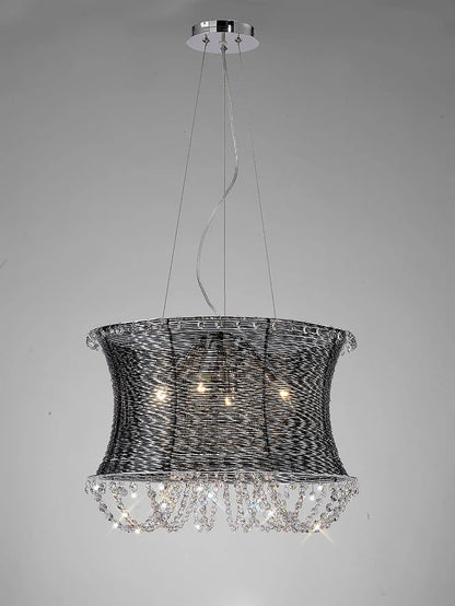 Round Crystal Chandelier