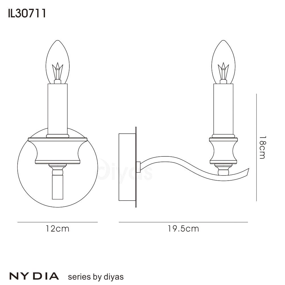 NYDIA WALL LAMP