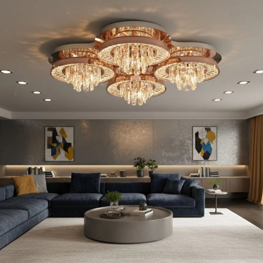 4 Light modern LED ceiling light