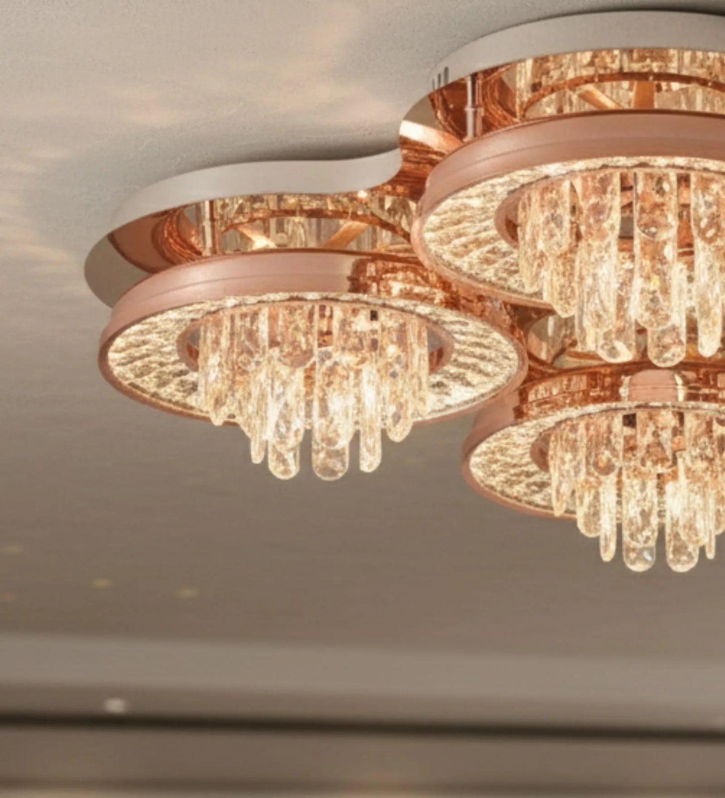 4 Light modern LED ceiling light