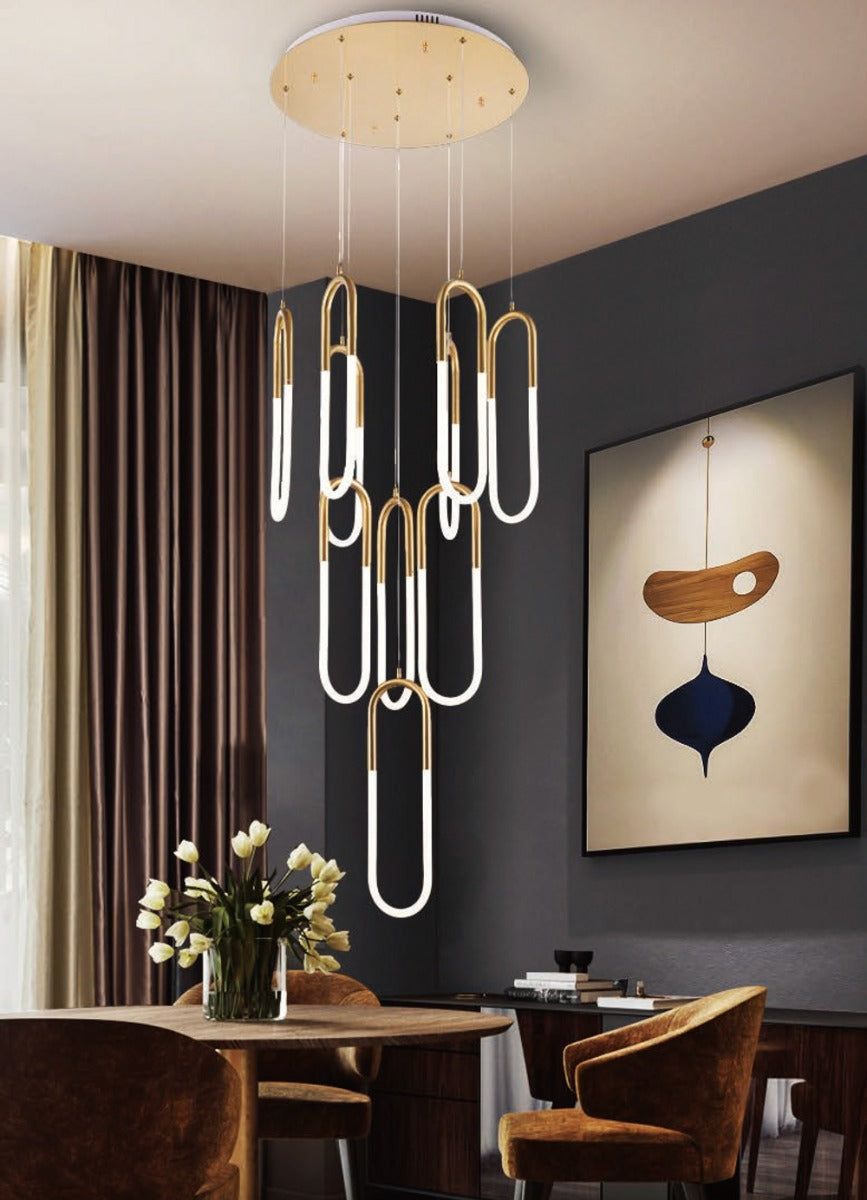 Radiant Double Height Chandelier