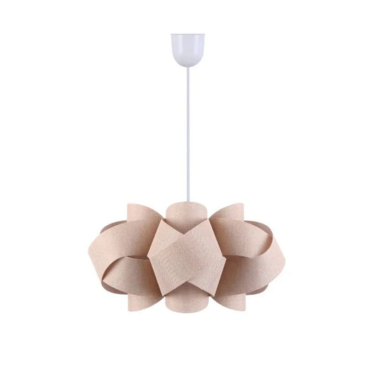 Scandinavian Twisted Fabric Chandelier- 400MM