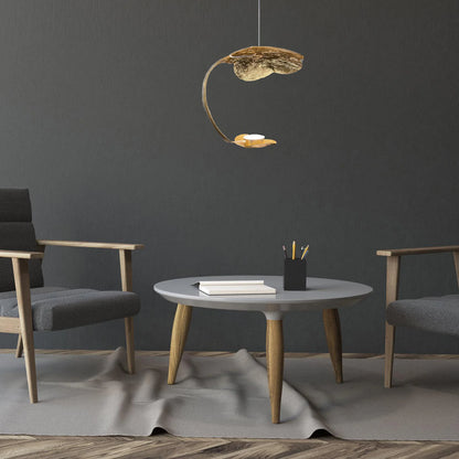 Modern Led Metal Antique Gold Pendant Light