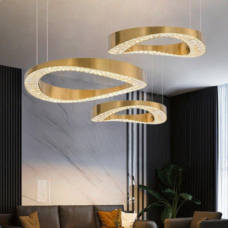 Noctis Bloom 3 Rings Chandelier