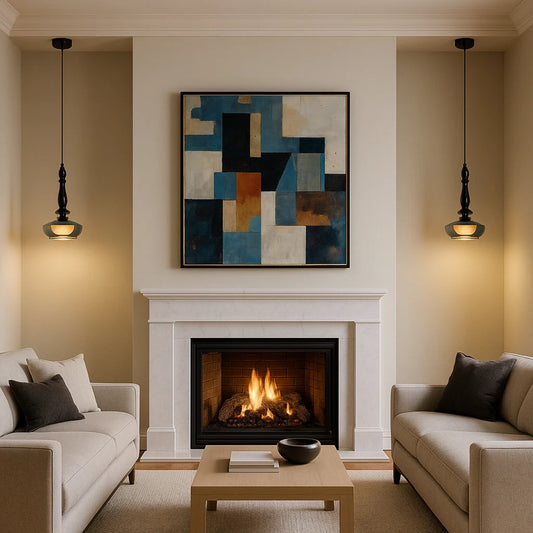 Smoke Glass Black Pendant Light