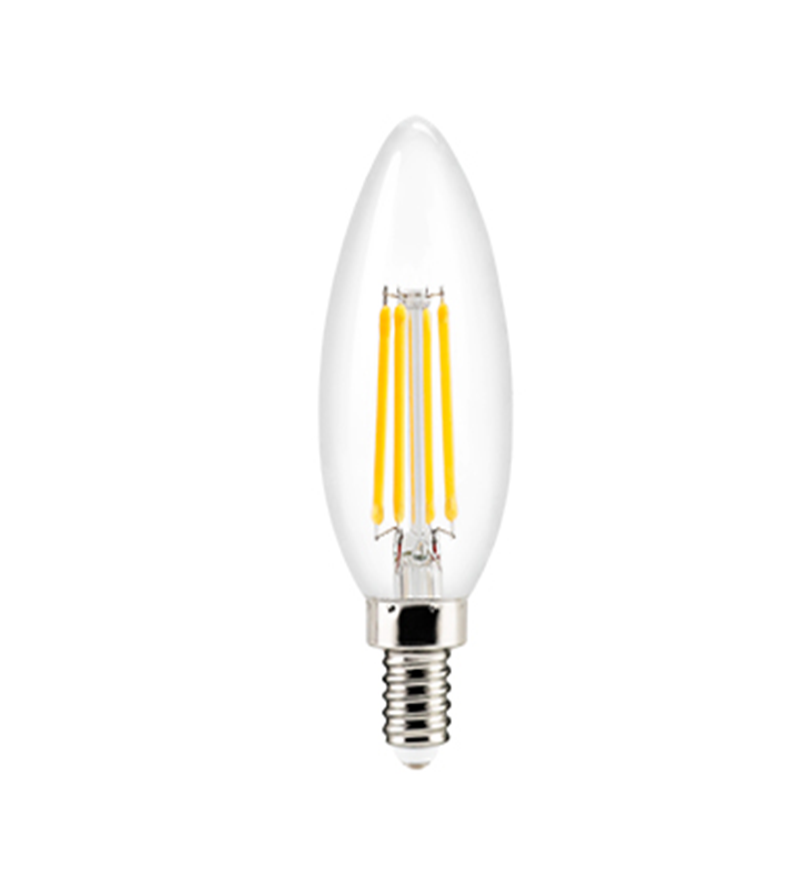 Stello Filament Candle LED Bulb ( E14 BASE/4 Watt ) - Stello Light Studio