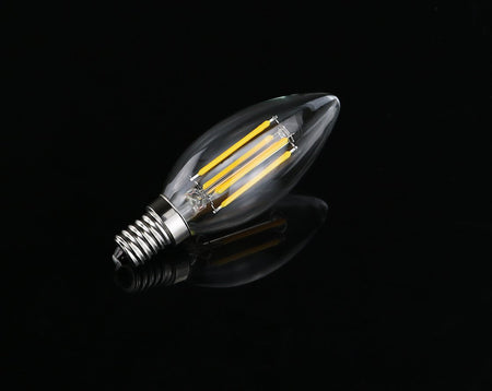 Stello Filament Candle LED Bulb ( E14 BASE/4 Watt ) - Stello Light Studio