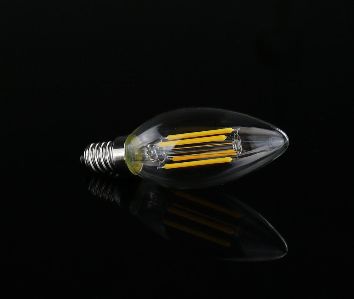 Stello Filament Candle LED Bulb ( E14 BASE/4 Watt ) - Stello Light Studio