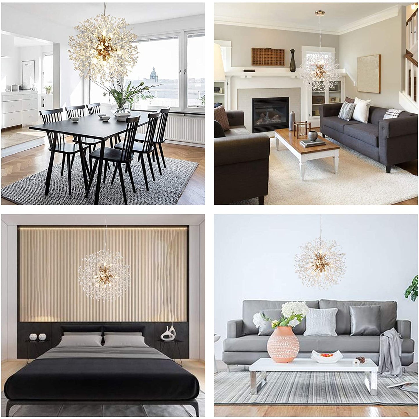 FIREFLY MODERN CHANDELIER -600 MM