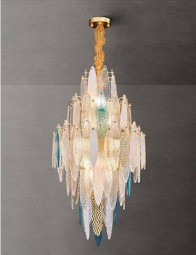 VENINI MODERN GLASS CHANDELIER