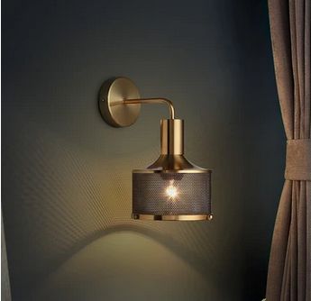 CADAGONA GOLD ANTIQUE WALL LIGHT