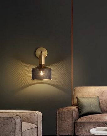 CADAGONA GOLD ANTIQUE WALL LIGHT