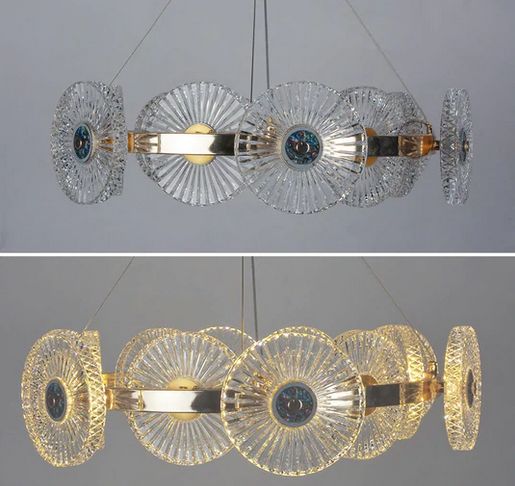 TOZE MODERN ROUND CHANDELIER