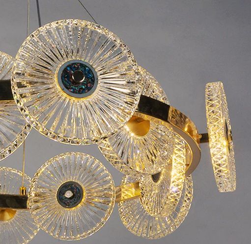 TOZE MODERN ROUND CHANDELIER