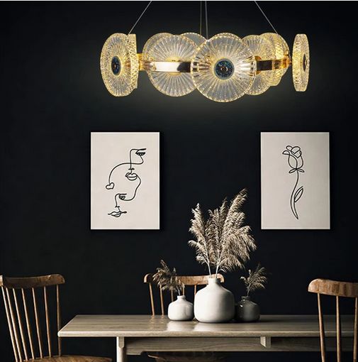 TOZE MODERN ROUND CHANDELIER