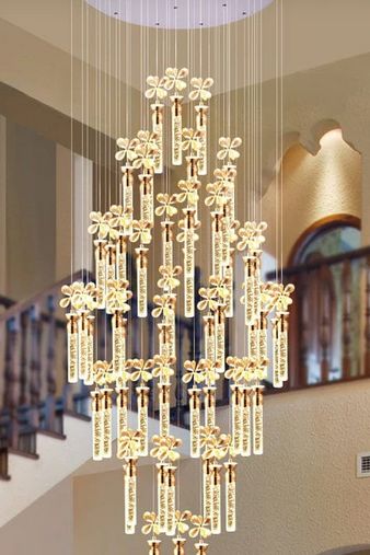 STORMING DOUBLE HEIGHT CHANDELIER