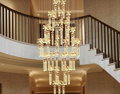 STORMING DOUBLE HEIGHT CHANDELIER