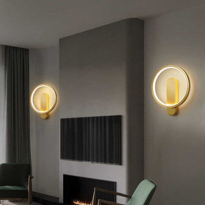 STELLO ROUND LED WALL LIGHT