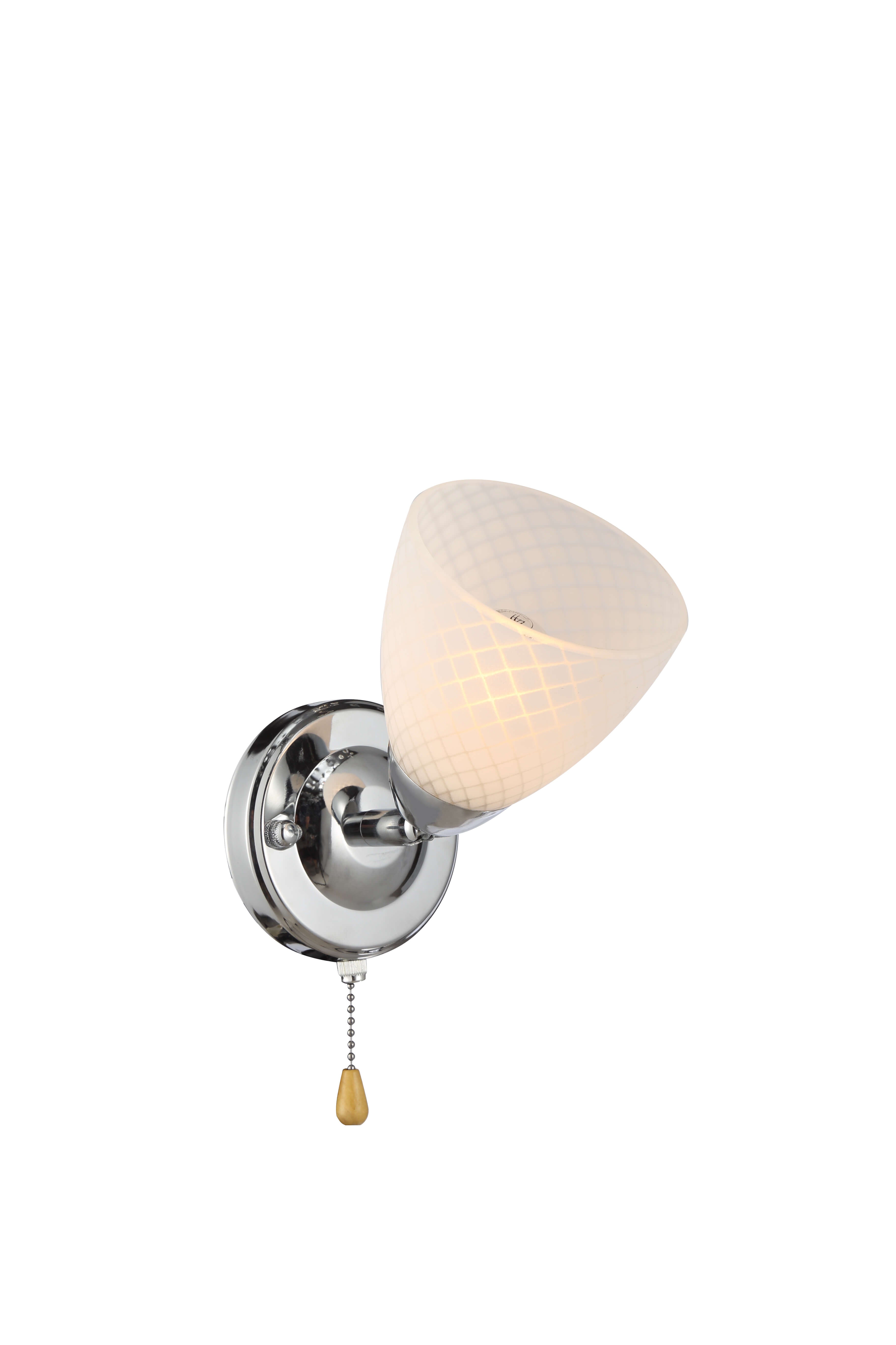 SWILLET Chrome Wall Light With Wire Pulling Switch - Stello Light Studio