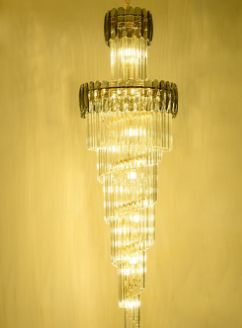 MASSALIA DOUBLE HEIGHT CHANDELIER SMALL