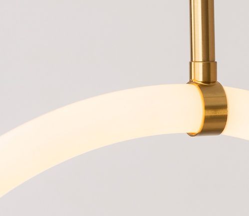 UNCUFFED  MODERN  LINEAR CHANDELIER