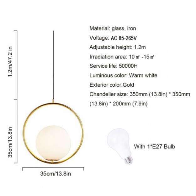 Stello Creative Ring Chandelier - Stello Light Studio