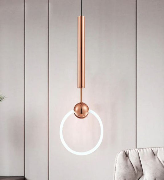 AURA SINGLE HANGING PENDANT LIGHT