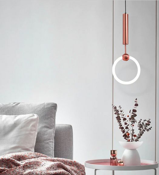 AURA SINGLE HANGING PENDANT LIGHT