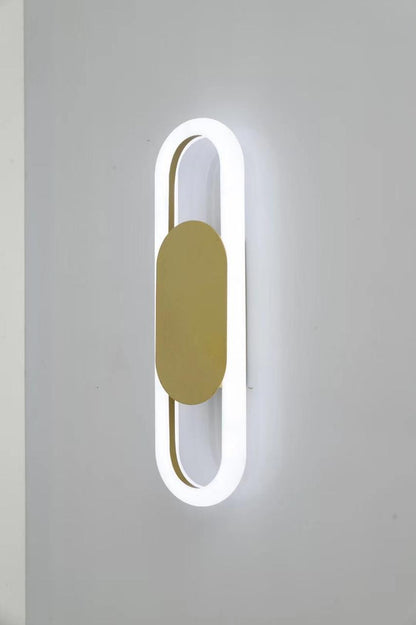 Oval Led Wall Light - Stello Light Studio