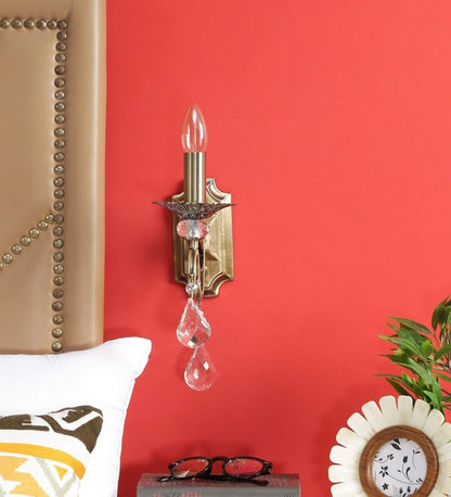 ARONA Antique Brass Wall Light - Stello Light Studio