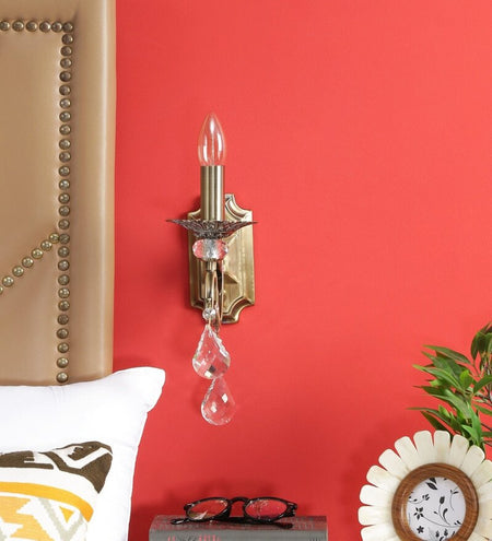 ARONA Antique Brass Wall Light - Stello Light Studio