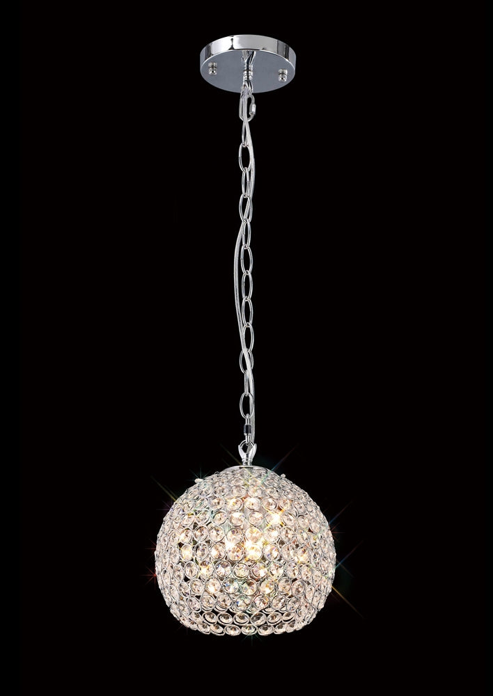 AVA PENDANT 3 LIGHT POLISHED CHROME - Stello Light Studio