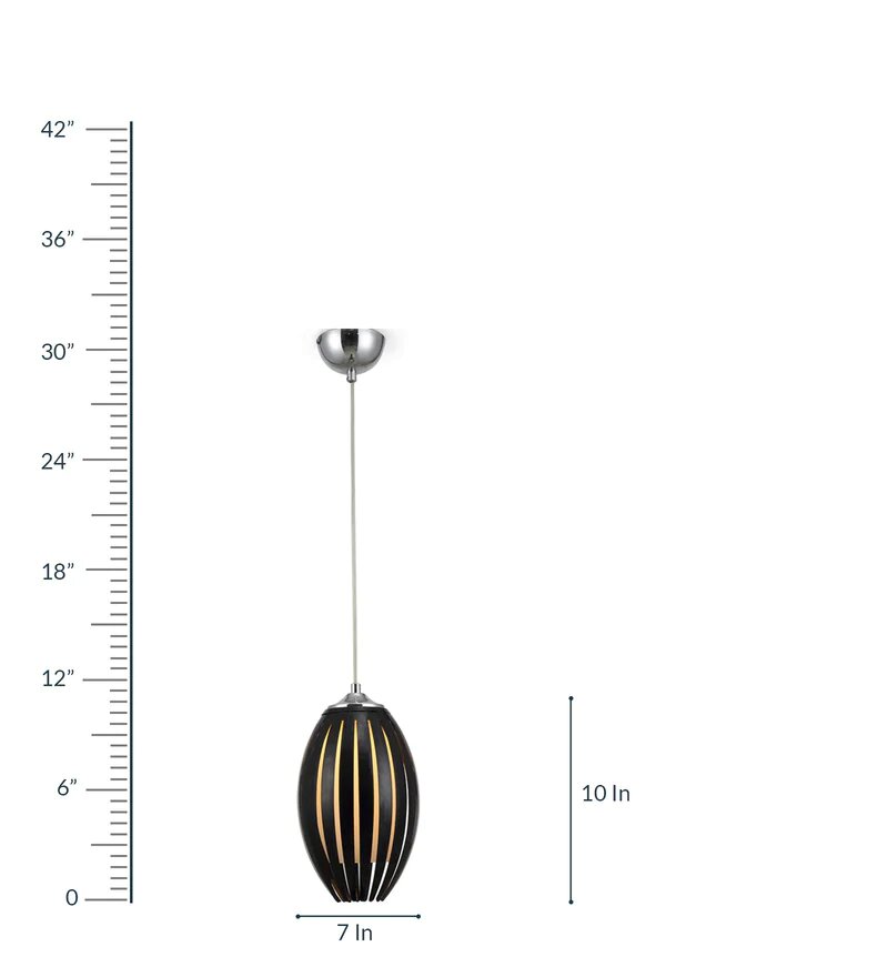BANDY Black Pendant Light - Stello Light Studio