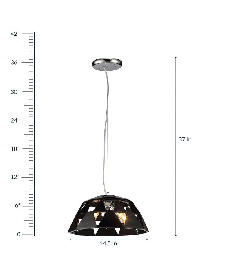 SNIPPY Black Pandent Light - 3 Lights - Stello Light Studio