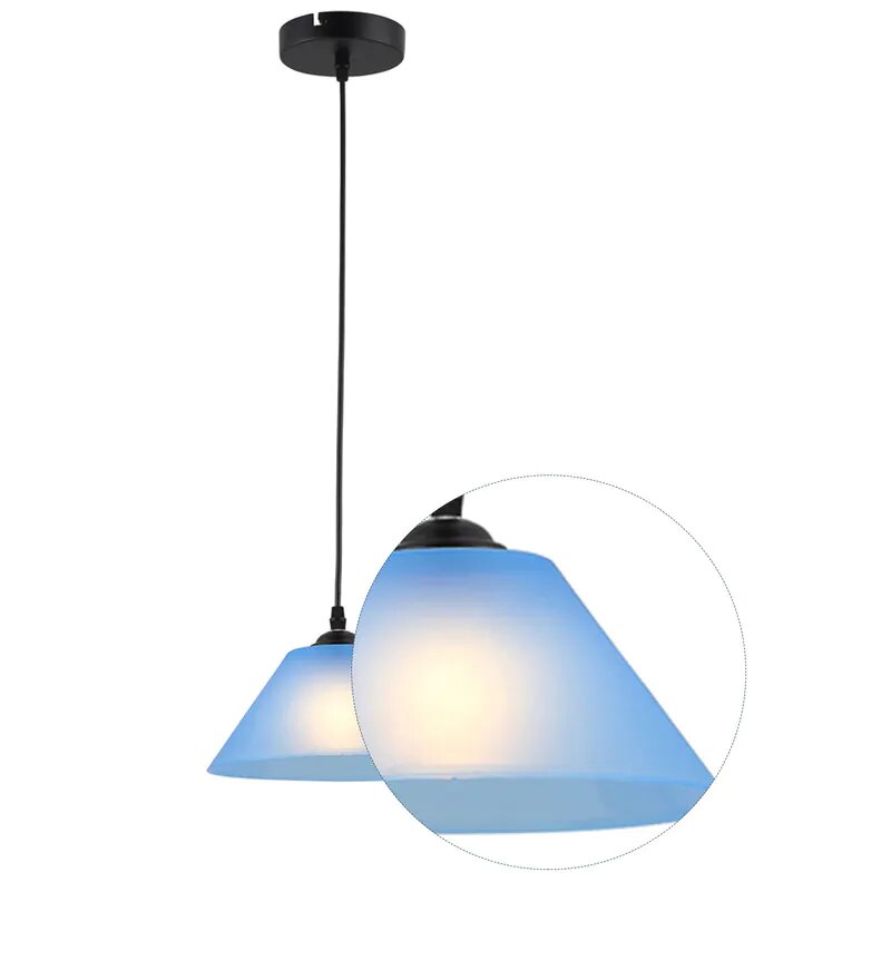 STORB Blue Acrylic Pendant - Stello Light Studio