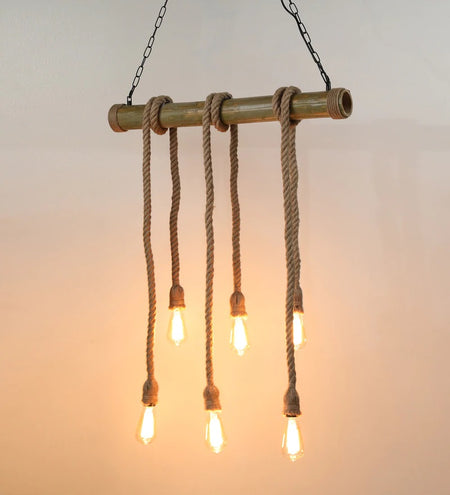 Retro Rope Hanging Filament Lamp - Stello Light Studio