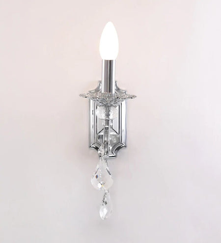 ARONA Chrome Wall Light - Stello Light Studio