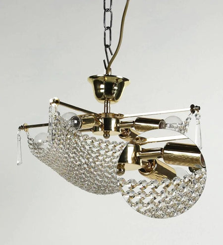 KAPARI Gold Ceiling Light - 4 Lights - Stello Light Studio