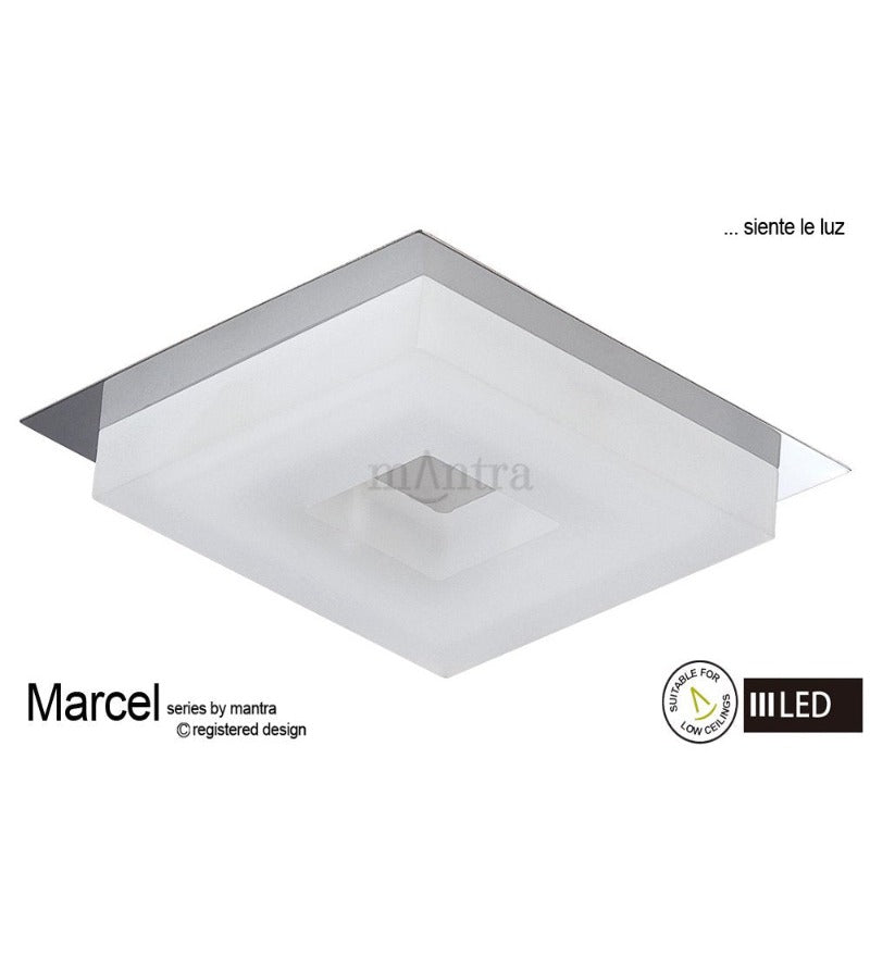MARCEL RECESSED DOWN LIGHT SQUARE LED 6W – Stello Light Studio
