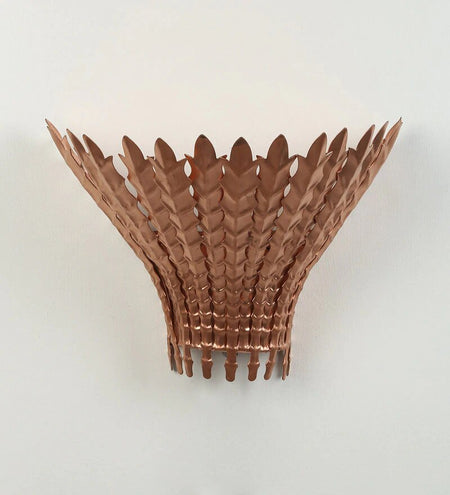 Mervin Antique Copper Metal Wall Light - Stello Light Studio