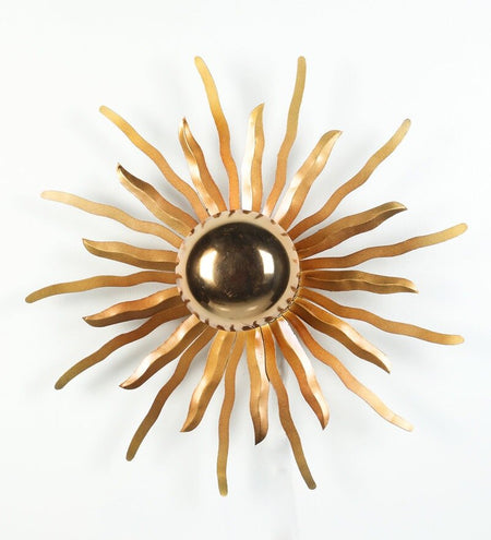 Mervin Antique Brass Metal Wall Light - Stello Light Studio